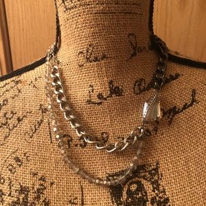 2/7$ Charming Charlie’s black & silver necklace